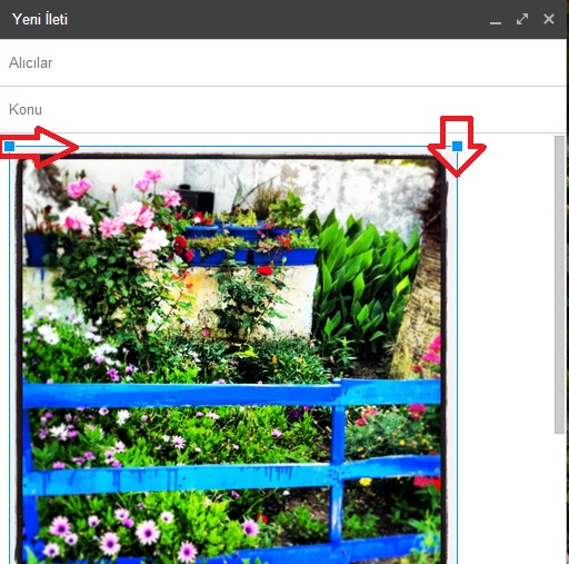 Gmail fotograf ekleme yeni özellik 3